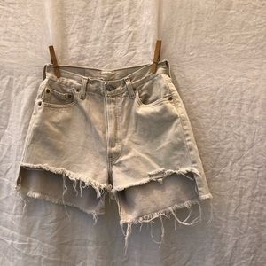 Vintage Levi’s short cut offs